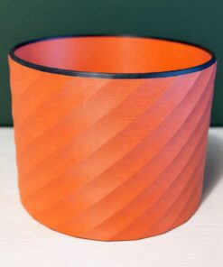 Alternative view of Designer Spiral Flowerpot